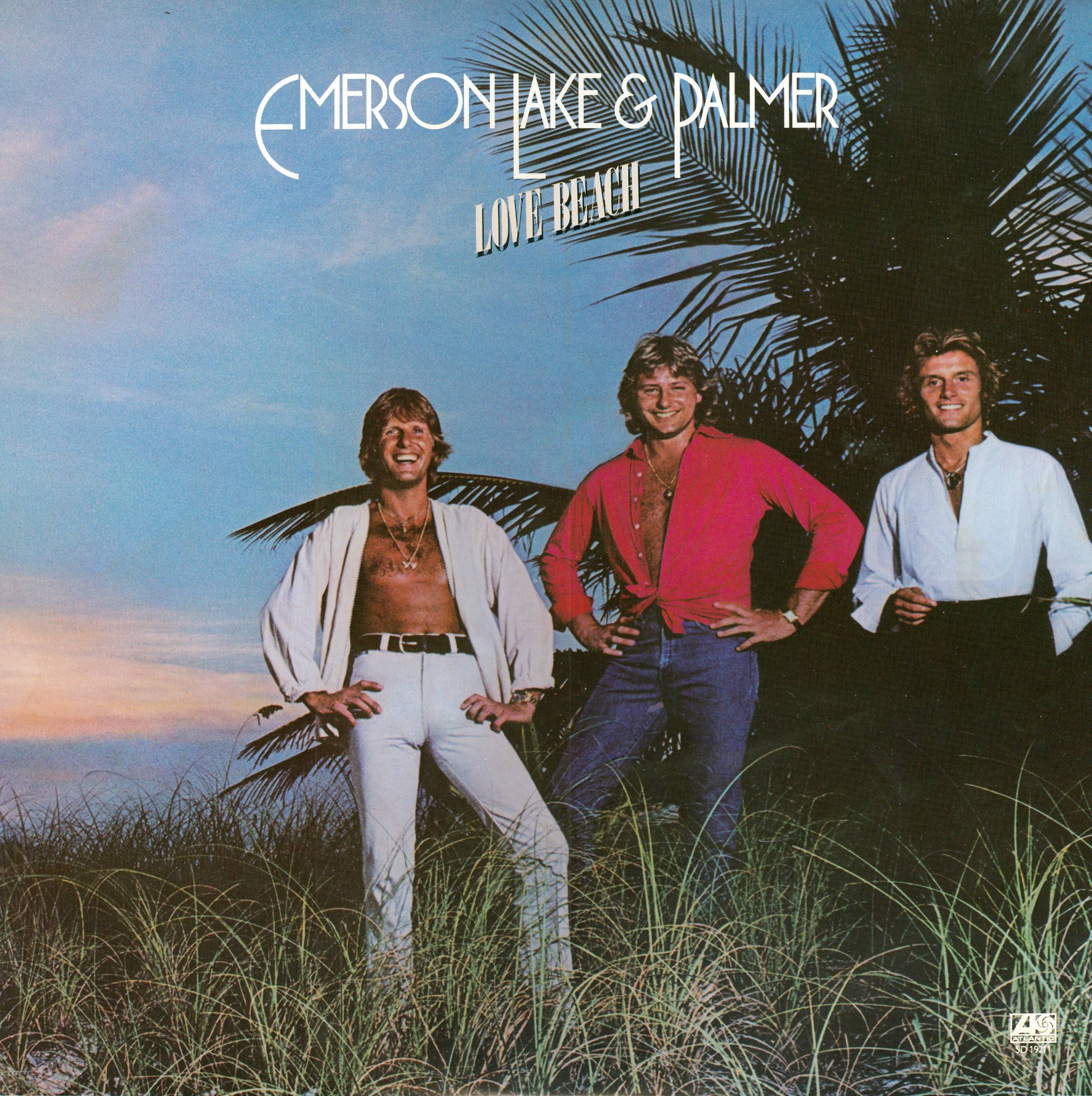 Emerson, Lake and Palmer Love Beach [lp vk jpn]